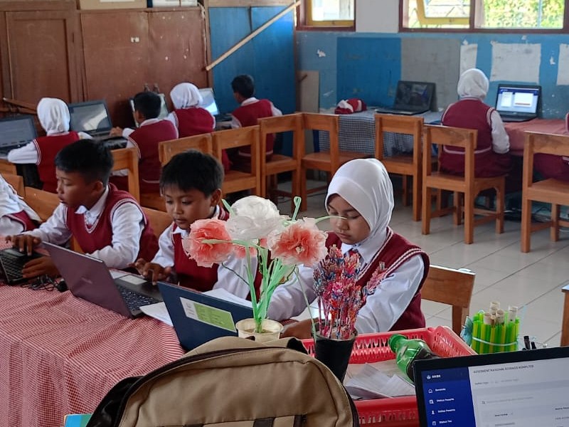GALDI BERSIH ANBK HARI PERTAMA