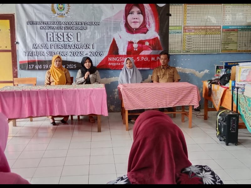 Rapat Bersama DPR situbondo UNtuk Kemajuan SDN 1 Bantal Kedepannya