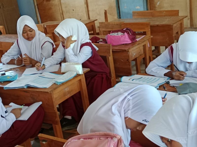 Kegiatan Belajar Mengajar kelas 6